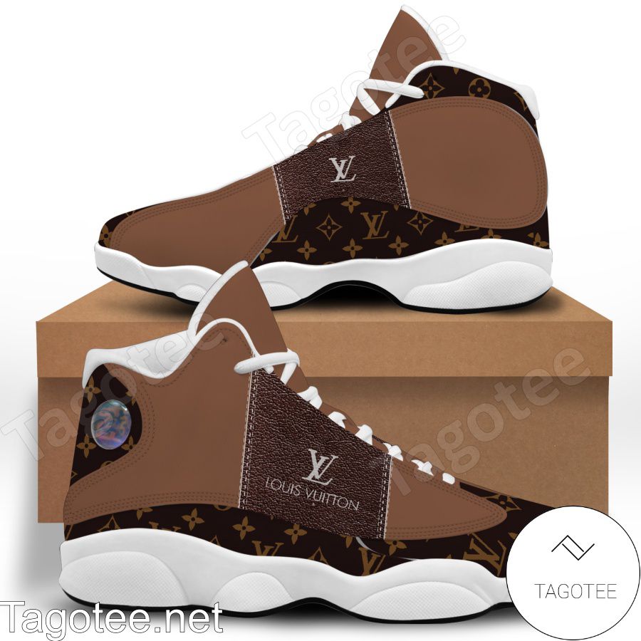 Louis Vuitton LV Air Jordan High Top Shoes Sneakers - Tagotee