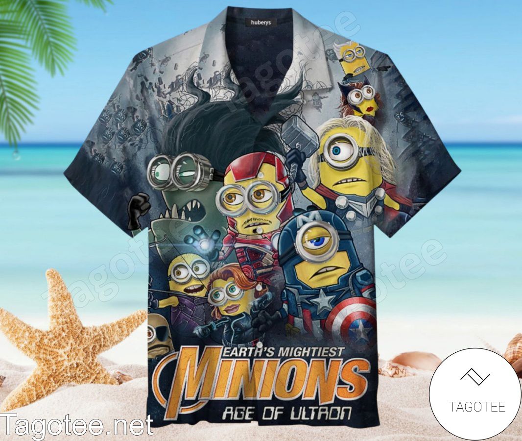 3d Hero Minions Hawaiian Shirt