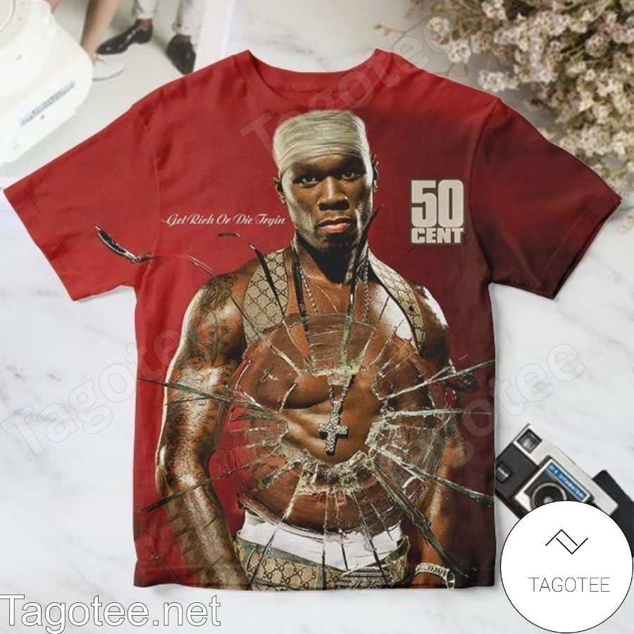 50 Cent Get Rich Or Die Tryin' Album Cover Shirt