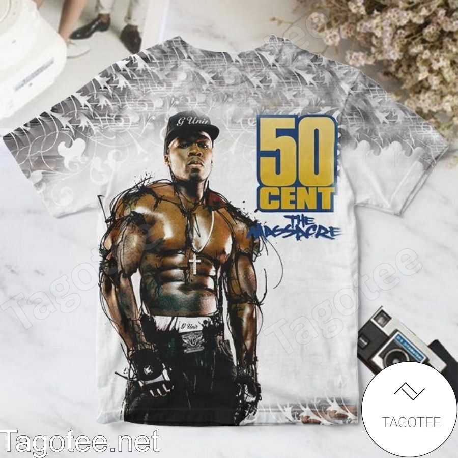 50 Cent The Massacre Album Cover Shirt