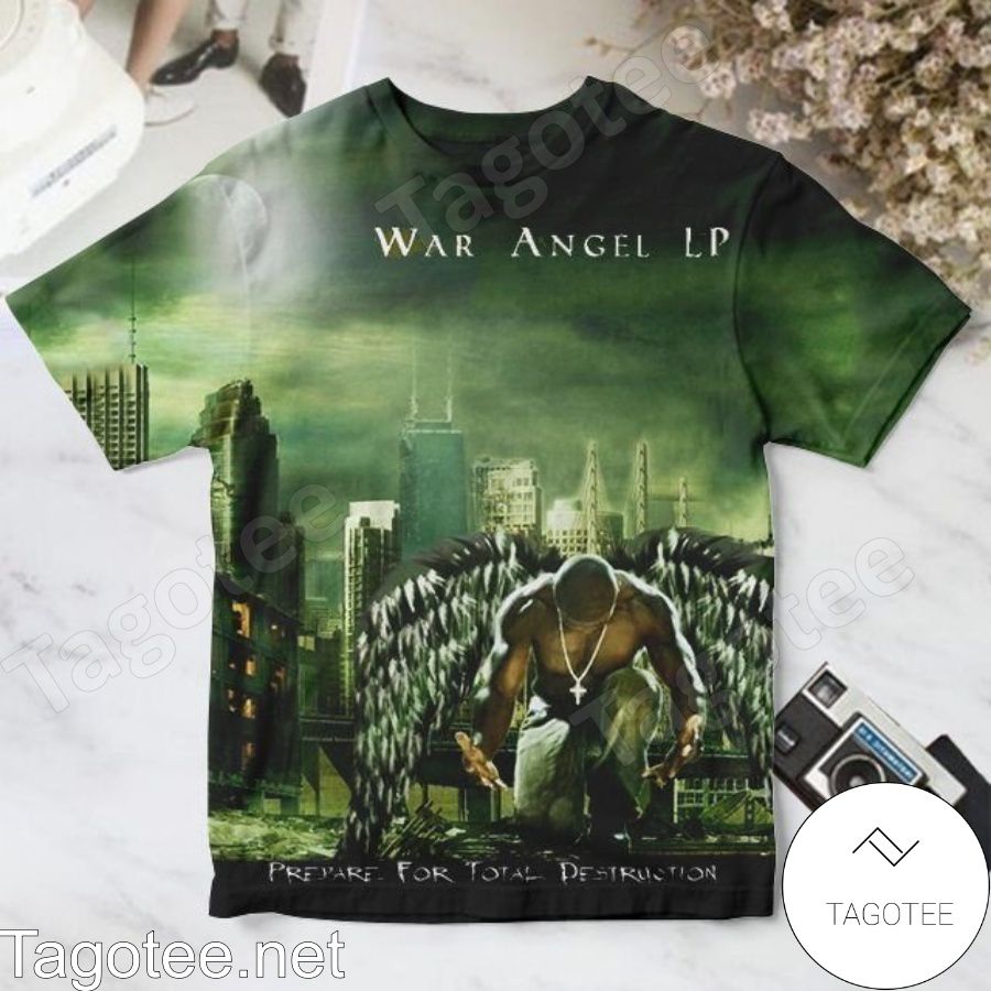 50 Cent War Angel Lp Album Cover Shirt