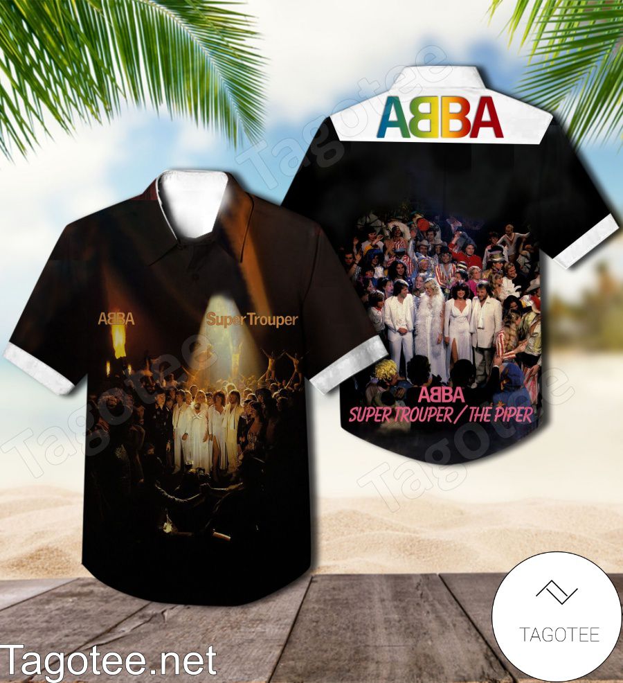 Abba Super Trouper Album Cover Style 2 Hawaiian Shirt
