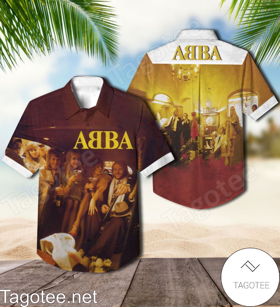Abba The Third Studio Album Cover Style 2 Hawaiian Shirt