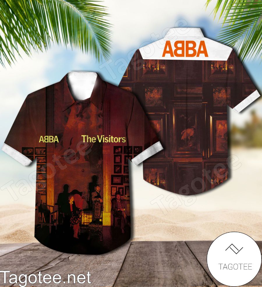Abba The Visitors Album Cover Style 2 Hawaiian Shirt