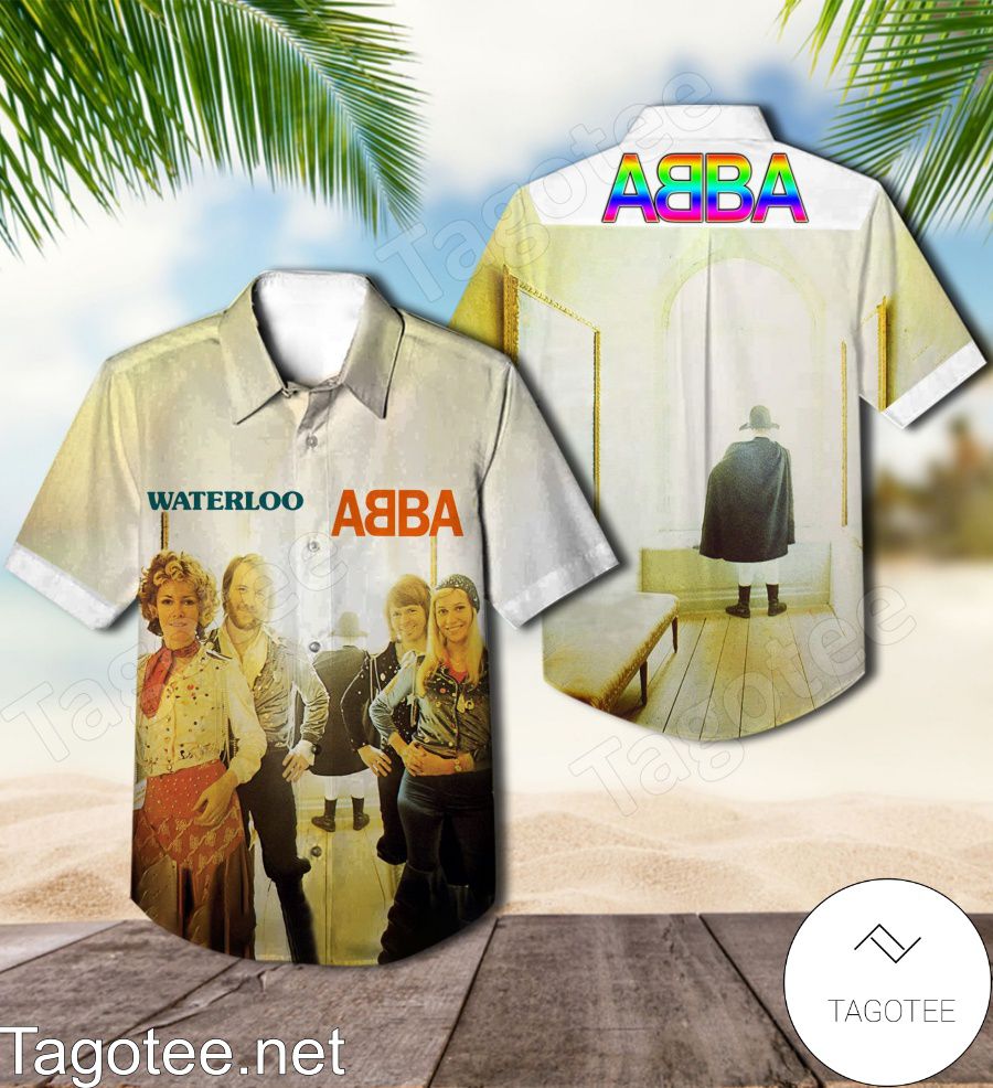 Abba Waterloo Album Cover Style 2 Hawaiian Shirt