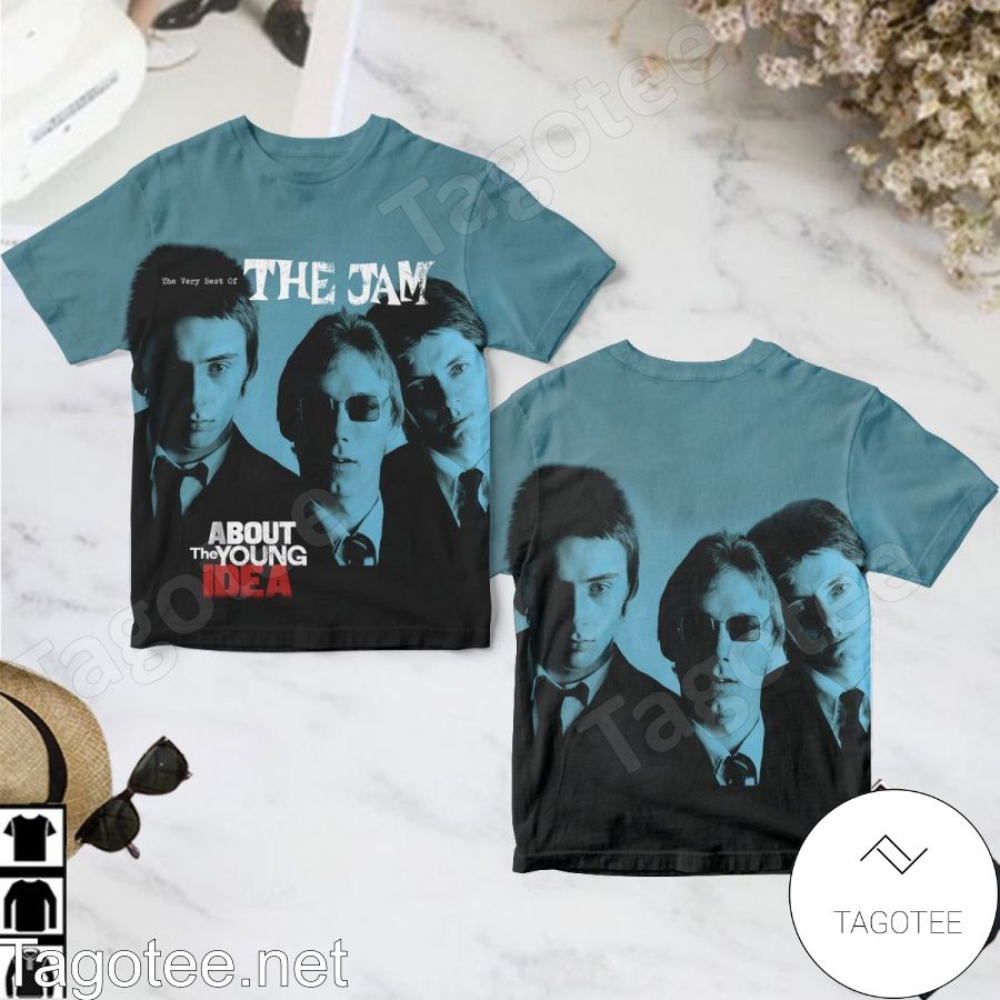 About The Young Idea The Very Best Of The Jam Album Cover Shirt