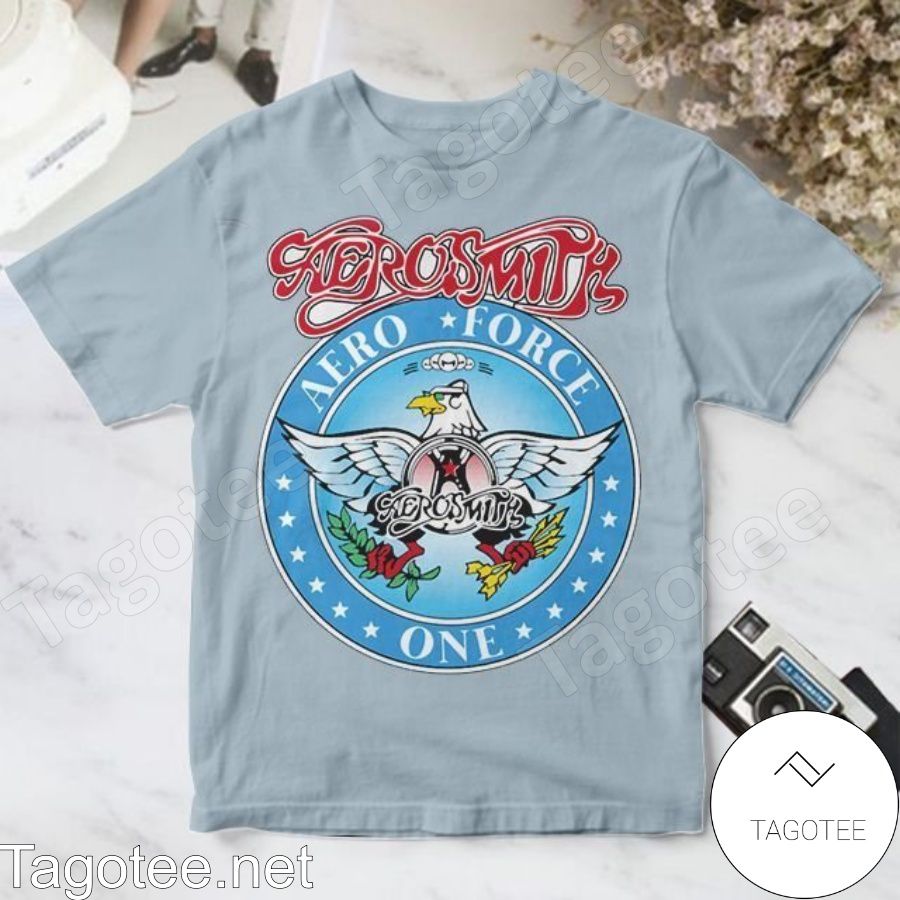 Aerosmith Aero Force One Logo Shirt