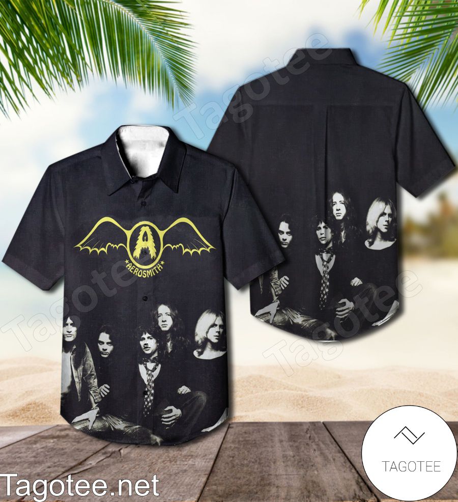 Aerosmith Get Your Wings Album Cover Hawaiian Shirt