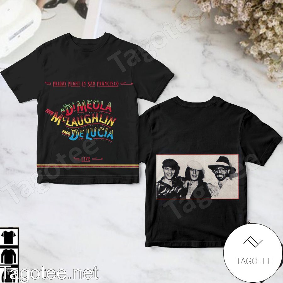 Al Di Meola Friday Night In San Francisco Album Cover Shirt
