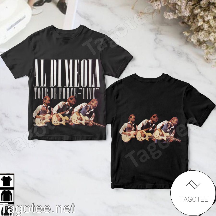 Al Di Meola Tour De Force Live Album Cover Black Shirt