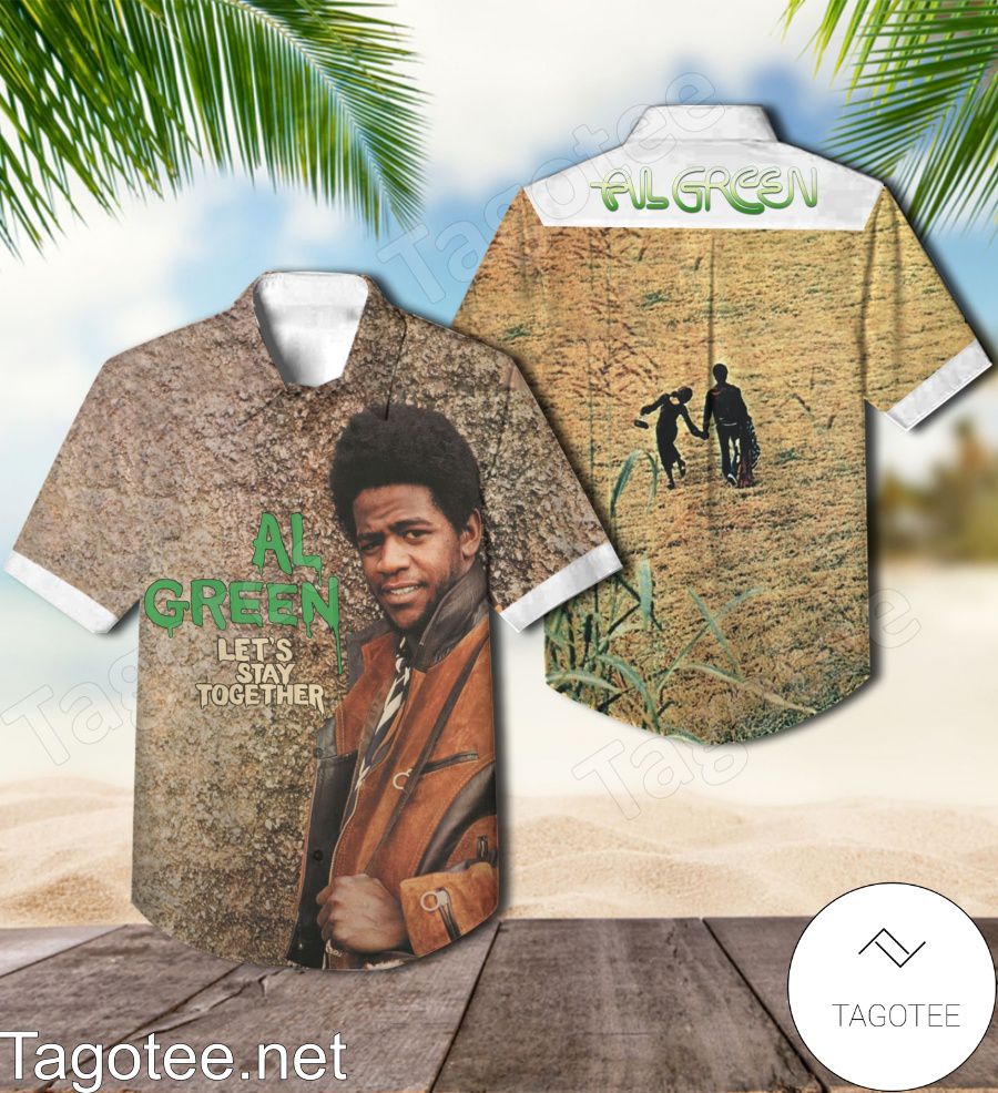 Al Green Let's Stay Together Album Cover Hawaiian Shirt