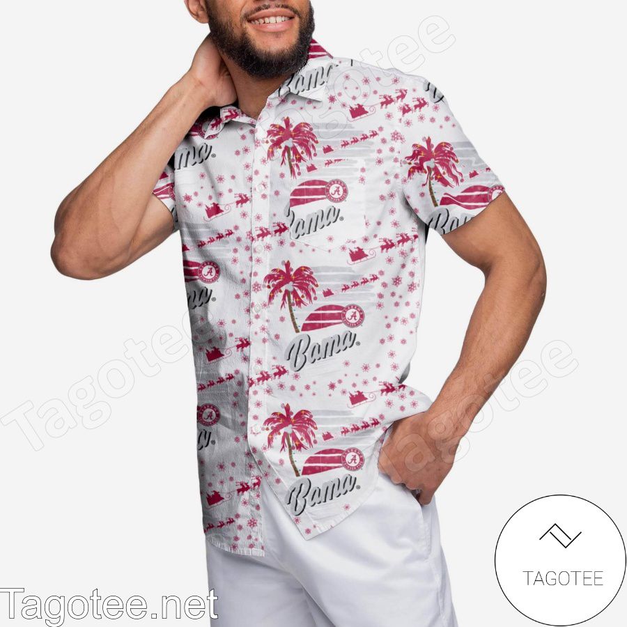 Alabama Crimson Tide Winter Tropical Hawaiian Shirt