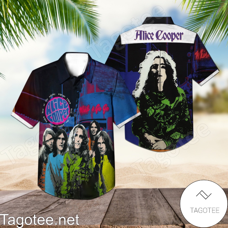 Alice Cooper Live At The Whisky A-go-go 1969 Hawaiian Shirt