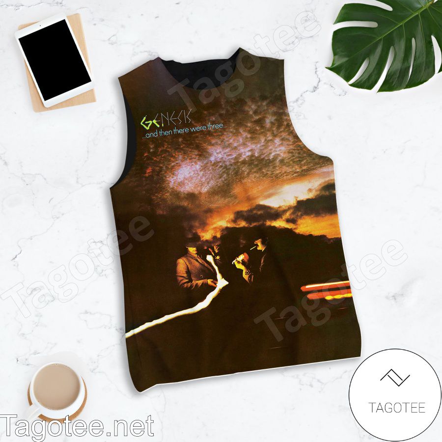 And Then There Were Three Album By Genesis Tank Top