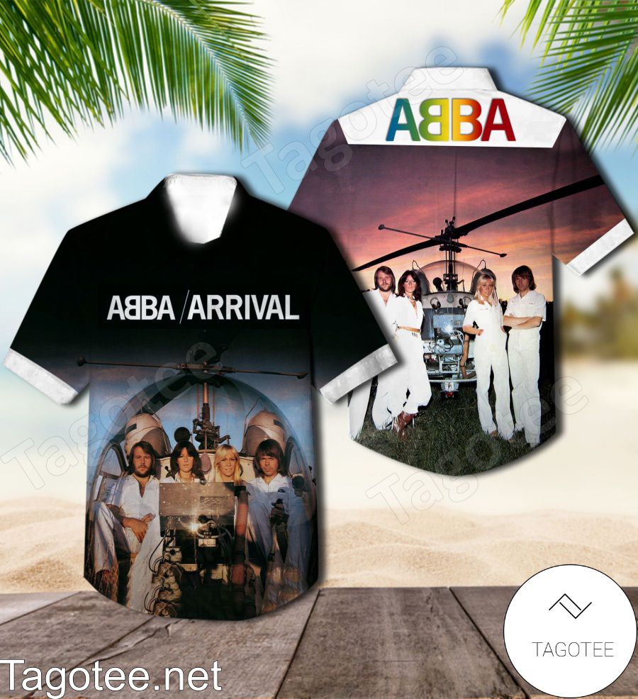 Arrival Album Cover By Abba Hawaiian Shirt