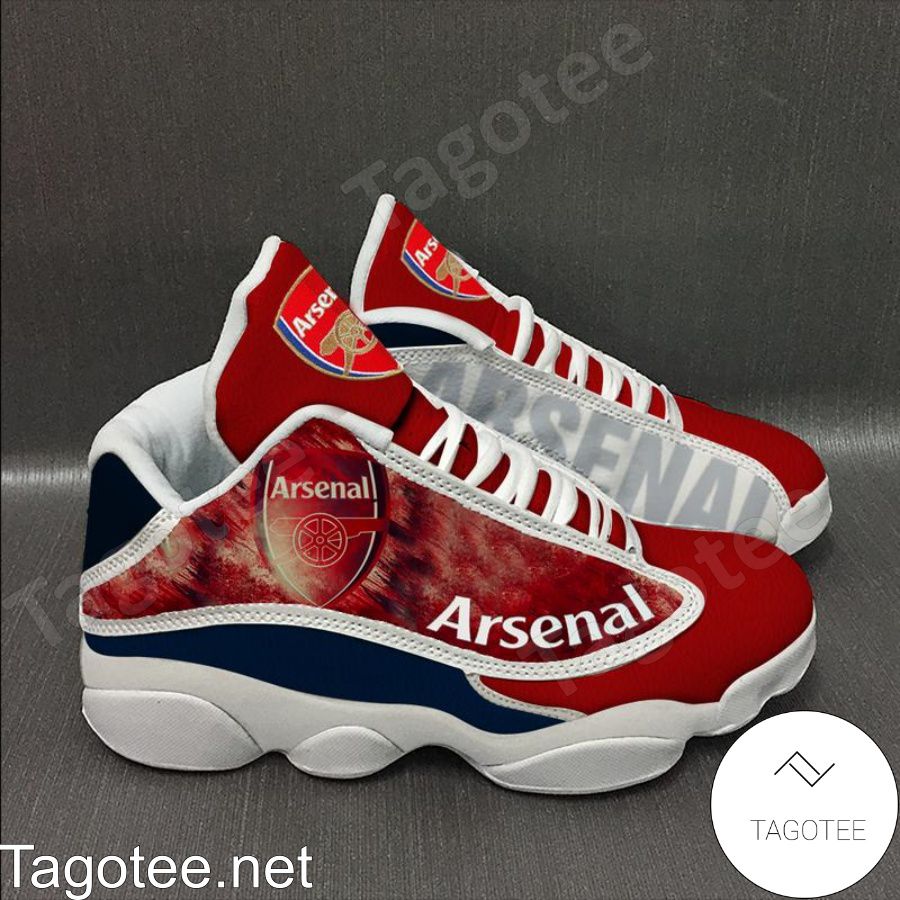 Arsenal Red Air Jordan 13 Shoes