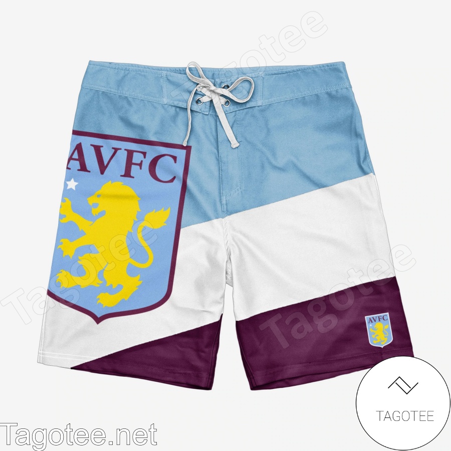 Aston Villa FC Colour Dive a Beach Shorts