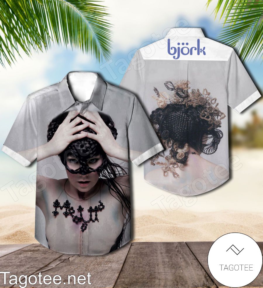 Björk Medúlla Album Cover Hawaiian Shirt