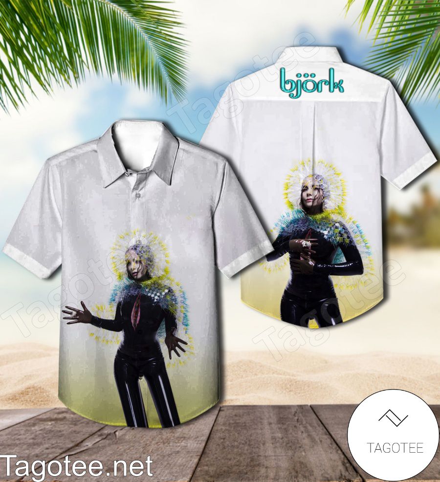 Björk Vulnicura Album Cover Hawaiian Shirt