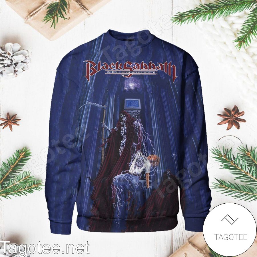 Black Sabbath Dehumanizer Album Cover Long Sleeve Shirt