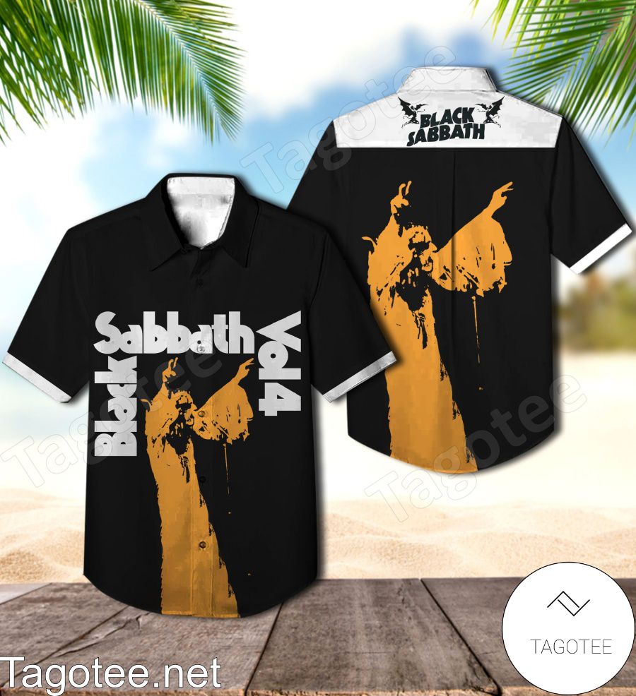 Black Sabbath Vol. 4 Album Cover Style 2 Hawaiian Shirt