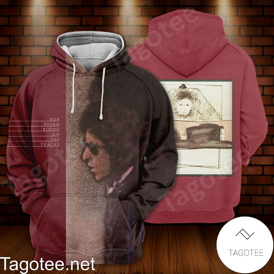 Bob Dylan Blood On The Tracks Album Cover Hoodie