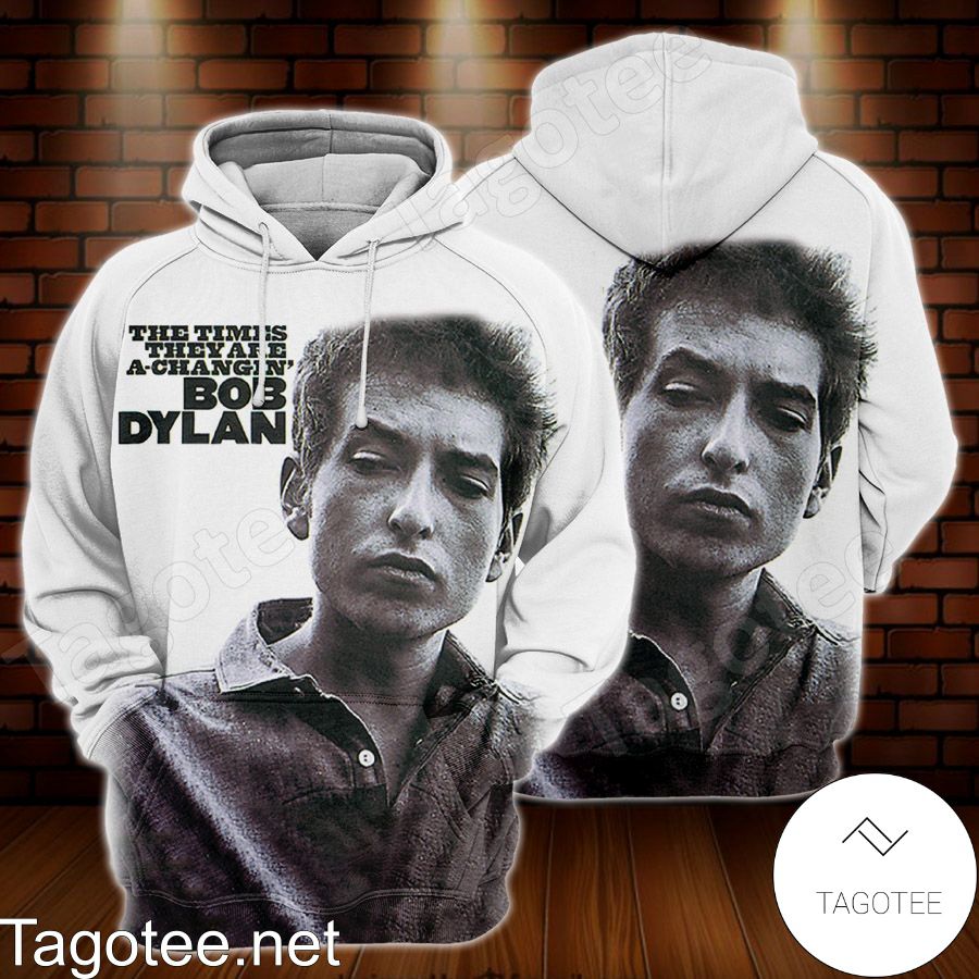 Bob Dylan The Times They Are A-changin' Album Cover Hoodie