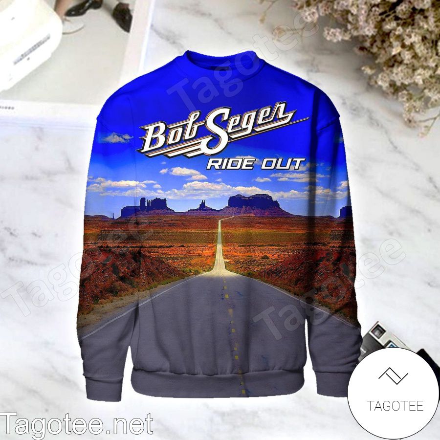 Bob Seger Ride Out Album Cover Long Sleeve Shirt
