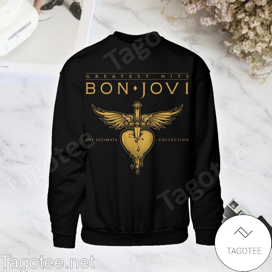 Bon Jovi Greatest Hits The Ultimate Collection Long Sleeve Shirt