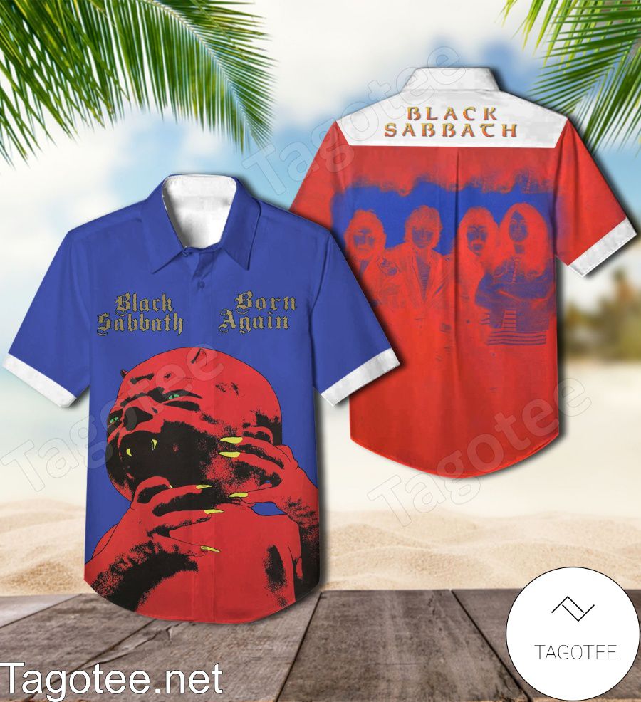 Born Again Album By Black Sabbath Hawaiian Shirt