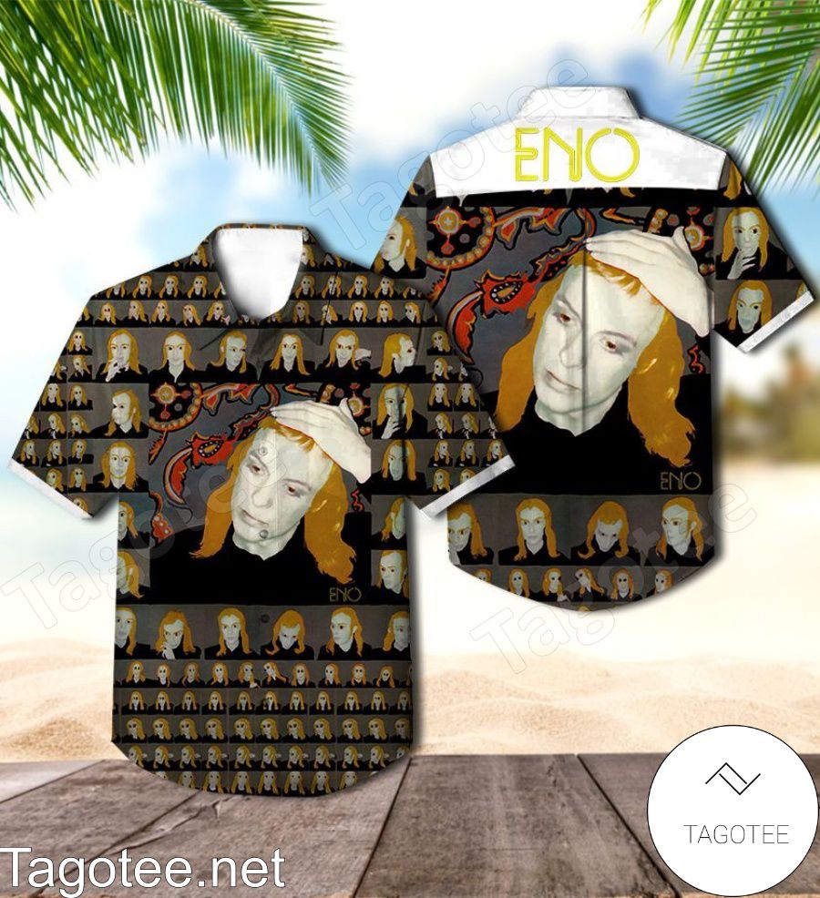 Brian Eno Taking Tiger Mountain Album Cover Hawaiian Shirt