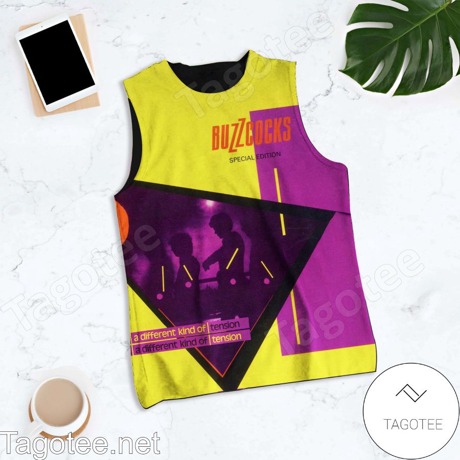 Buzzcocks A Different Kind Of Tension Album Cover Tank Top