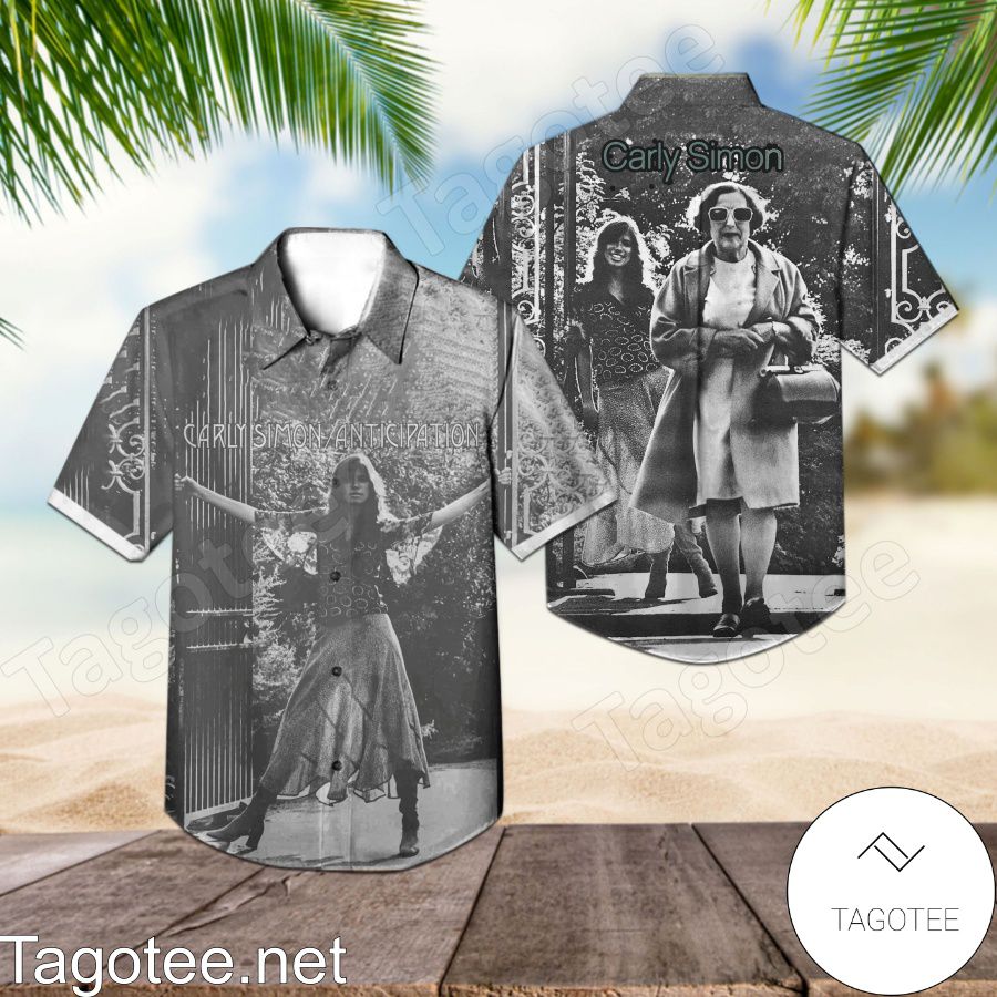 Carly Simon Anticipation Album Cover Hawaiian Shirt