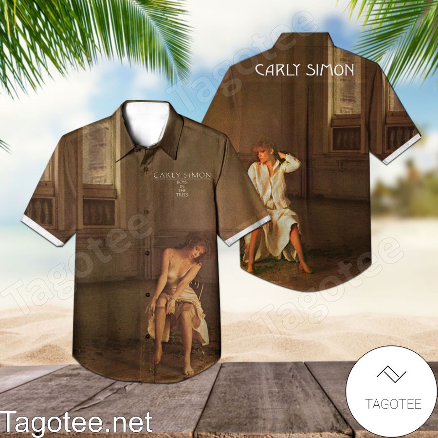 Carly Simon Boys In The Trees Album Cover Hawaiian Shirt