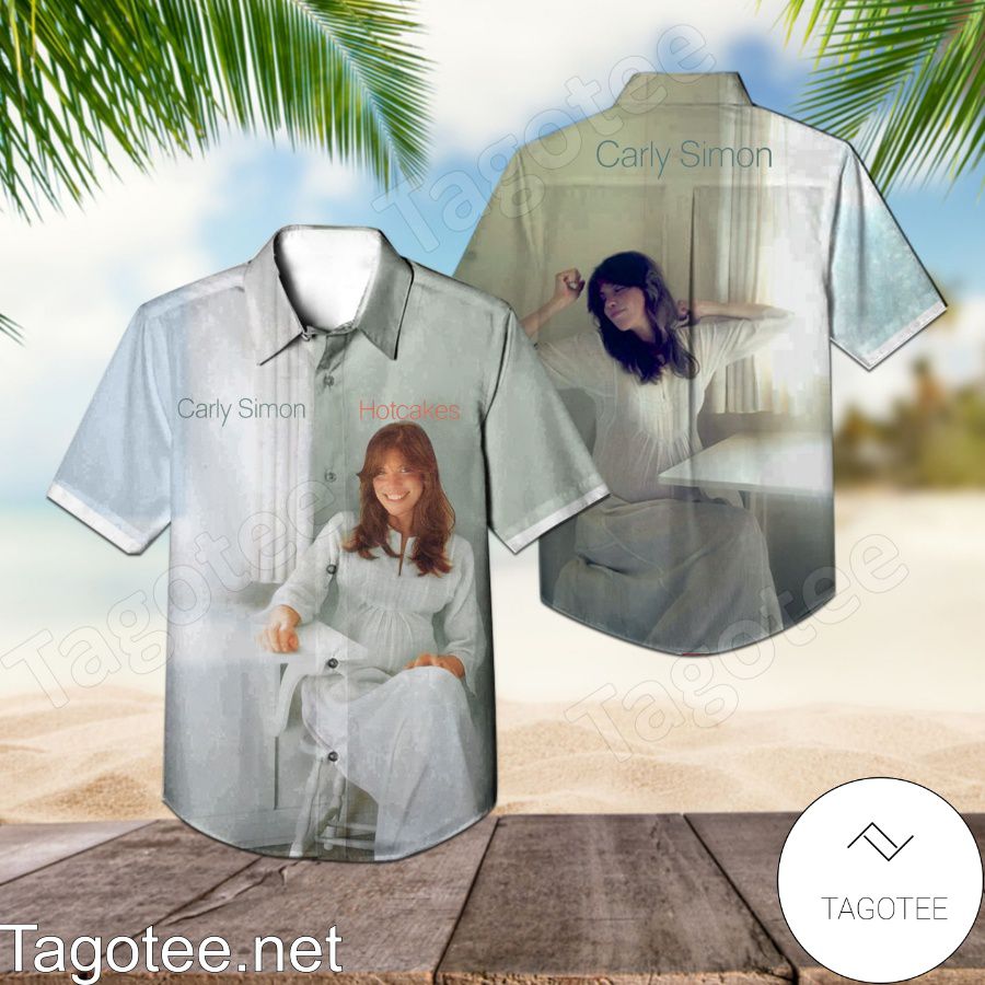 Carly Simon Hotcakes Album Cover Hawaiian Shirt