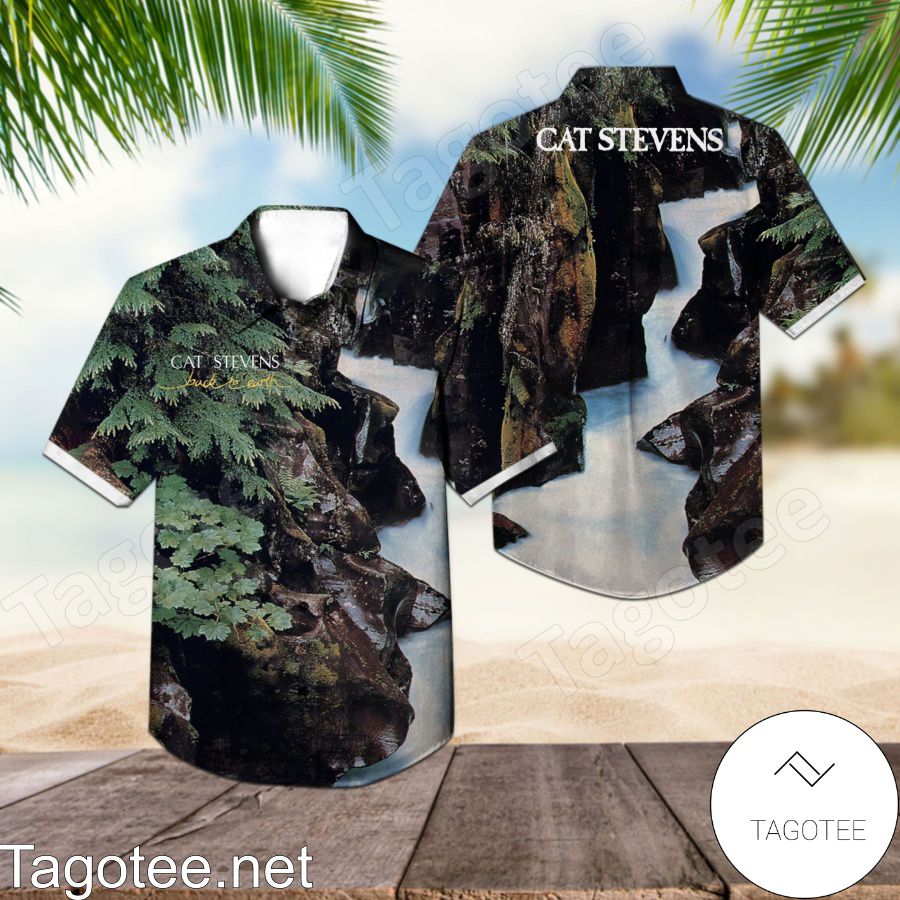 Cat Stevens Back To Earth Album Cover Hawaiian Shirt
