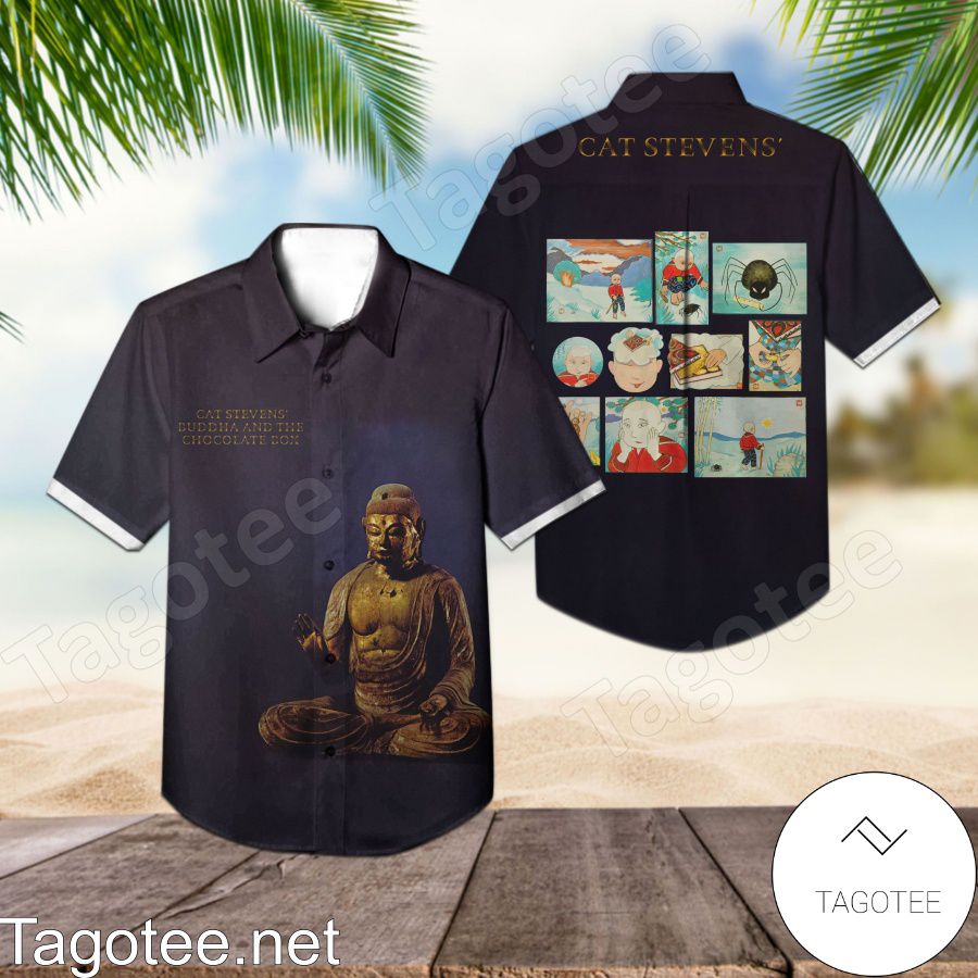 Cat Stevens Buddha And The Chocolate Box Album Cover Hawaiian Shirt