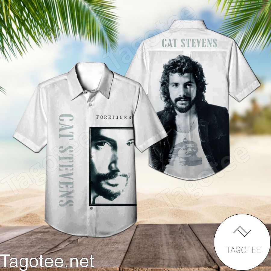 Cat Stevens Foreigner Album Cover Hawaiian Shirt
