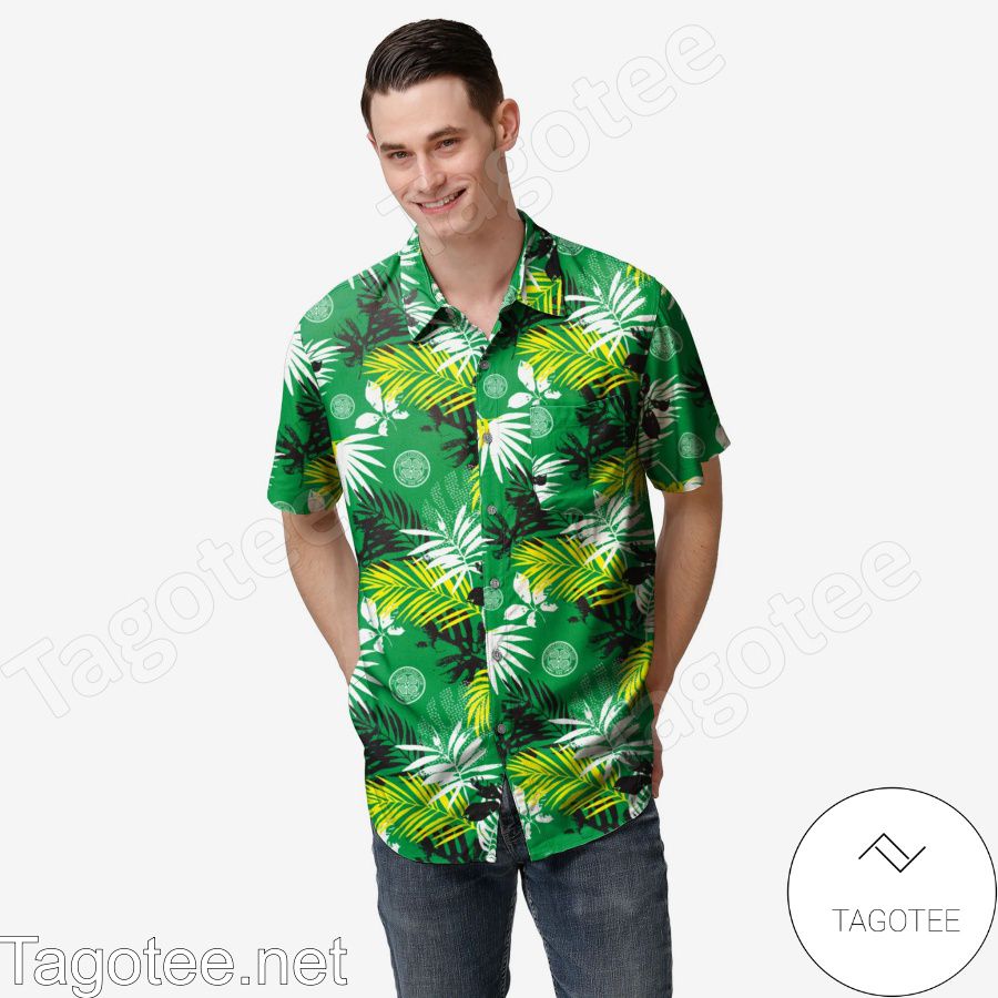 Celtic FC Floral Hawaiian Shirt