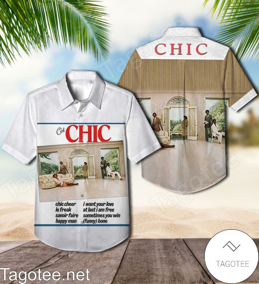 Chic C'est Chic Album Cover Hawaiian Shirt