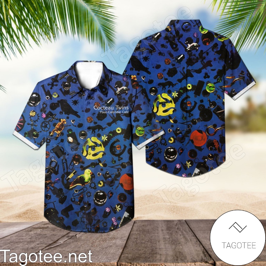 Cocteau Twins Four-calendar Café Album Cover Hawaiian Shirt