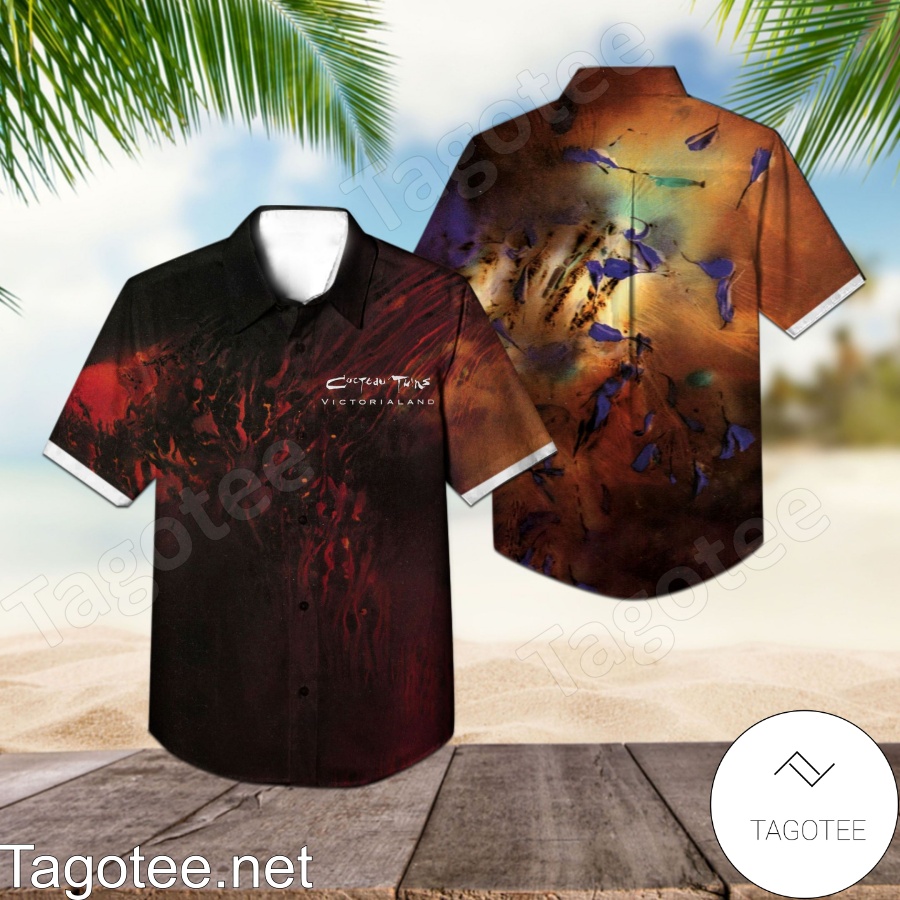 Cocteau Twins Victorialand Album Cover Hawaiian Shirt
