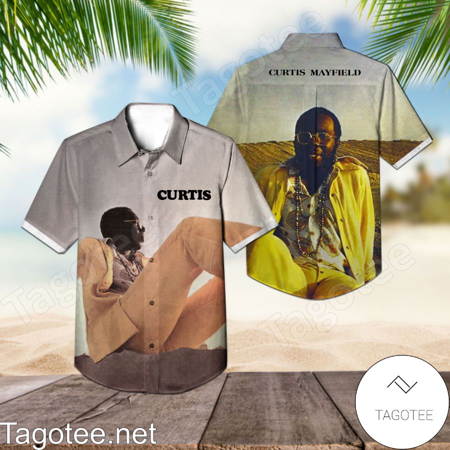 Curtis Mayfield Curtis Album Cover Hawaiian Shirt