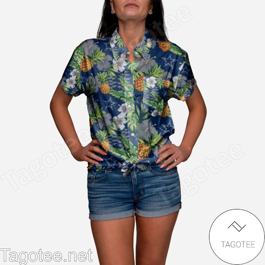 Dallas Cowboys My Fine-Apple Womens Hawaiian Shirt