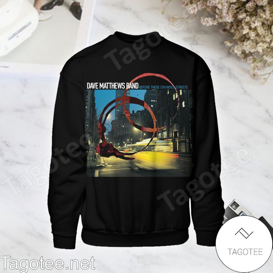 Dave Matthews Band Before These Crowded Streets Album Cover Long Sleeve Shirt