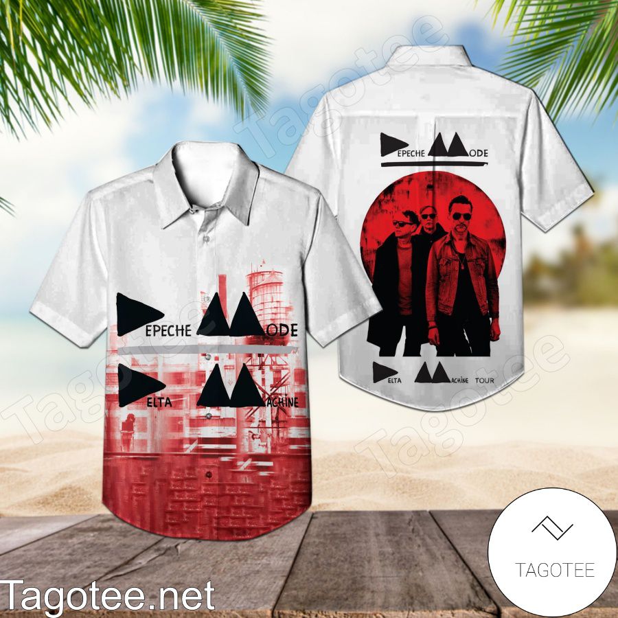 Depeche Mode Delta Machine Album Cover Hawaiian Shirt