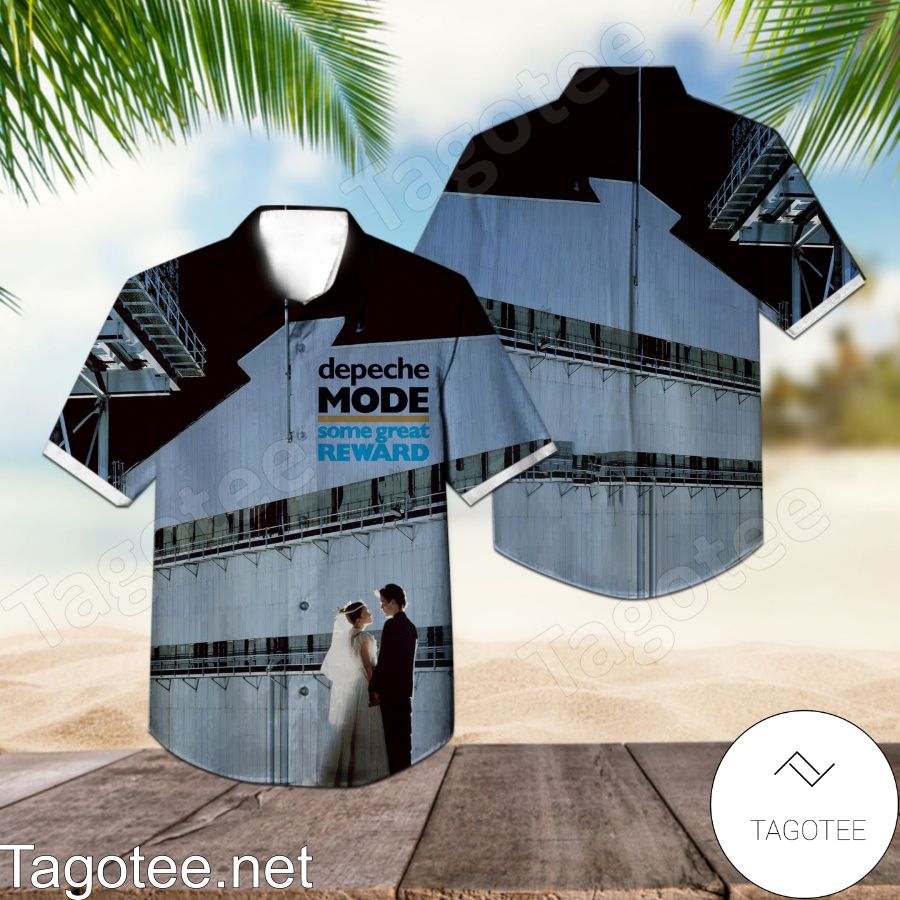 Depeche Mode Some Great Reward Album Cover Hawaiian Shirt