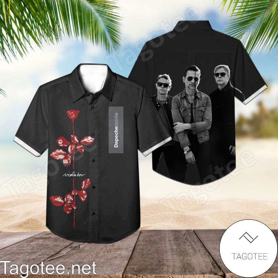 Depeche Mode Violator Album Cover Hawaiian Shirt