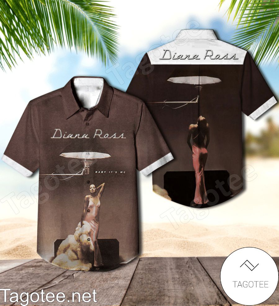Diana Ross Baby It's Me Album Cover Hawaiian Shirt