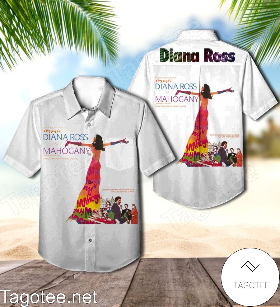 Diana Ross Mahogany Soundtrack Cover Hawaiian Shirt